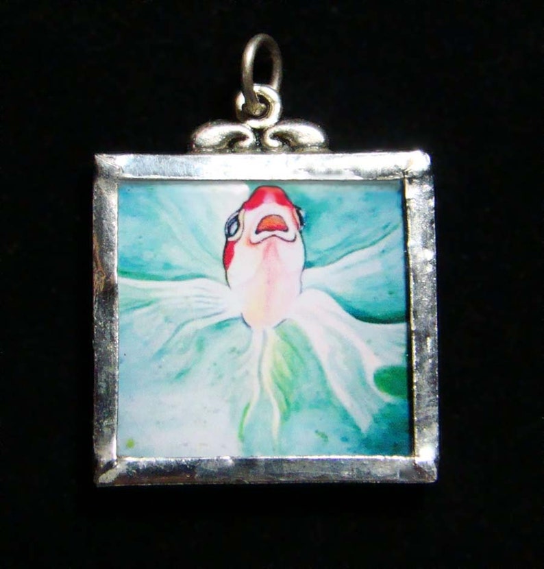 Herb Pendant goldfish image 1