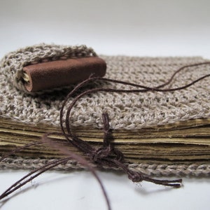 Hemp and crochet journal