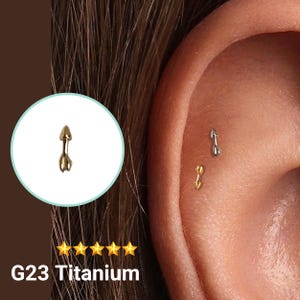 20G/18G/16G Arrow Push Pin Labret •  Threadless Flat Back Earring • Tragus Stud • Flat Back Stud • Helix Stud • Cartilage Stud