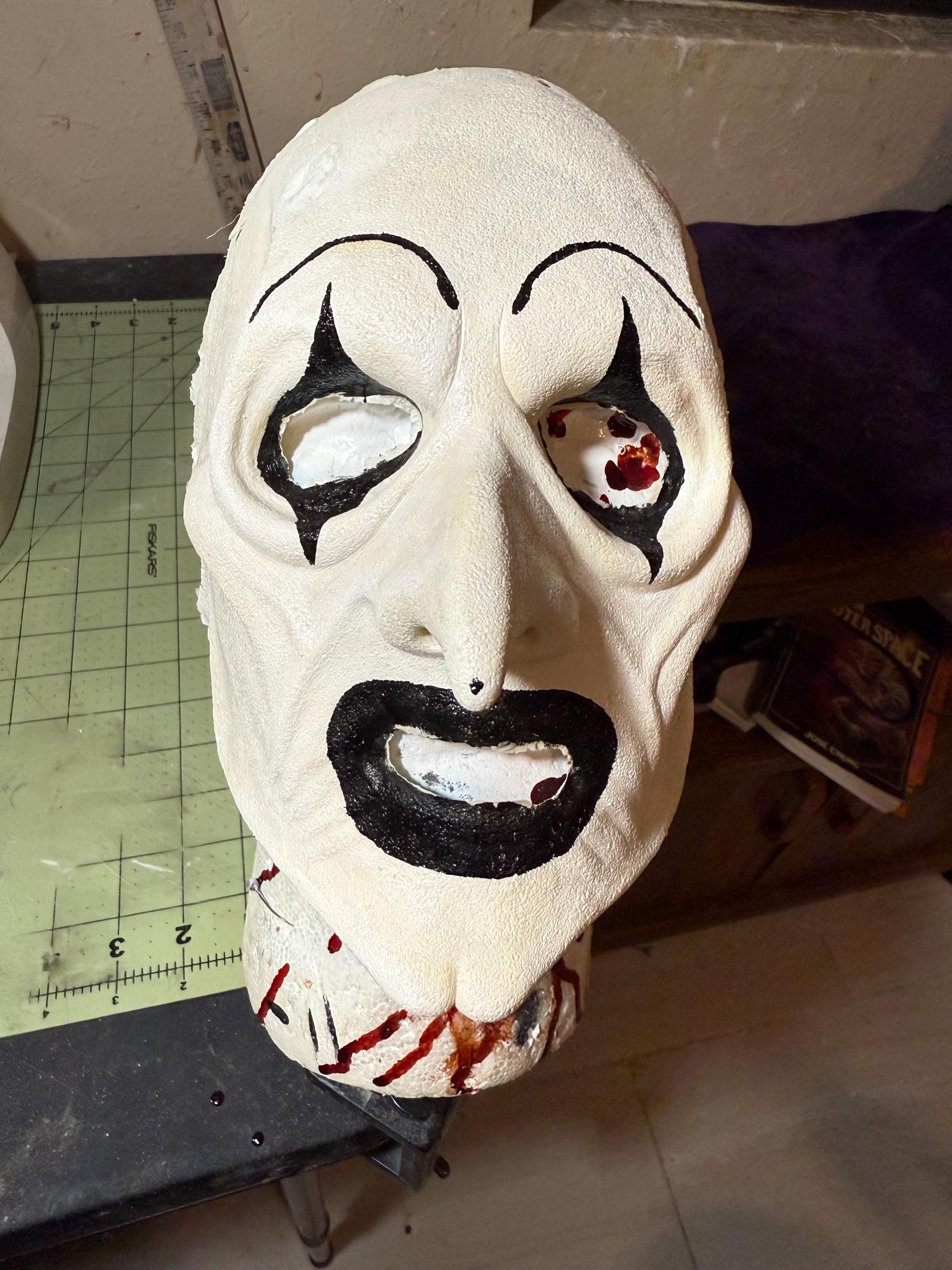 Horror clown kostuum met masker