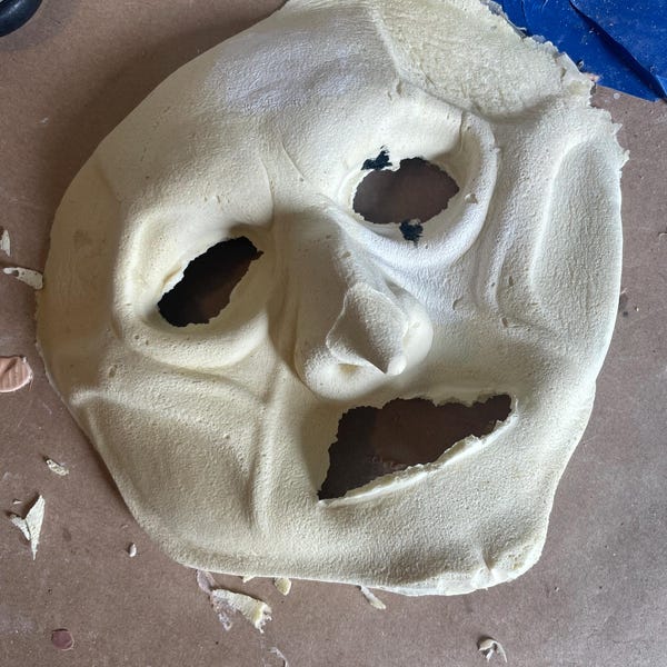 C-GRADE Terrifying Scary Clown Prosthetic Foam Latex Mask