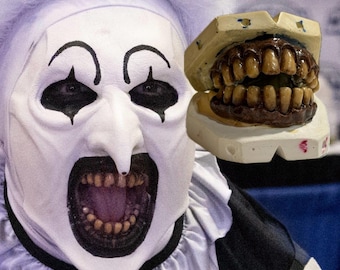 DEMONIC CLOWN Vacuum Formed Dental Prosthetic Appliance