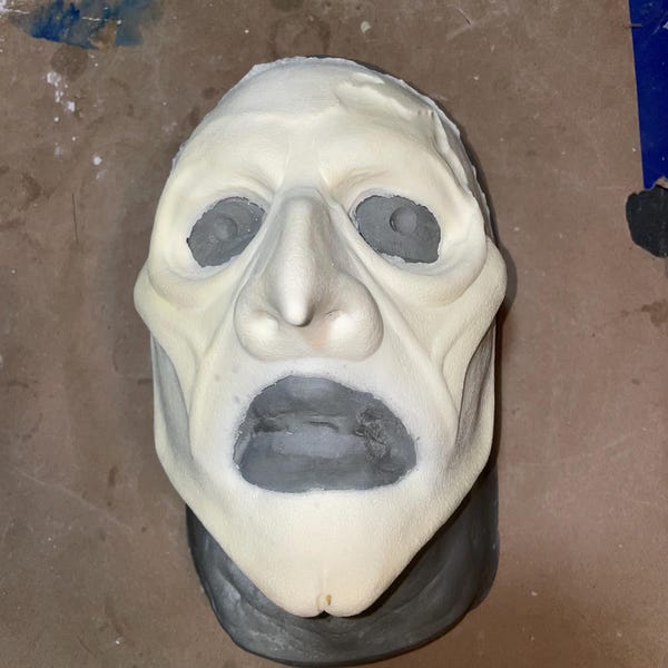 B GRADE Terrifying Scary Clown Prosthetic Foam Latex Mask