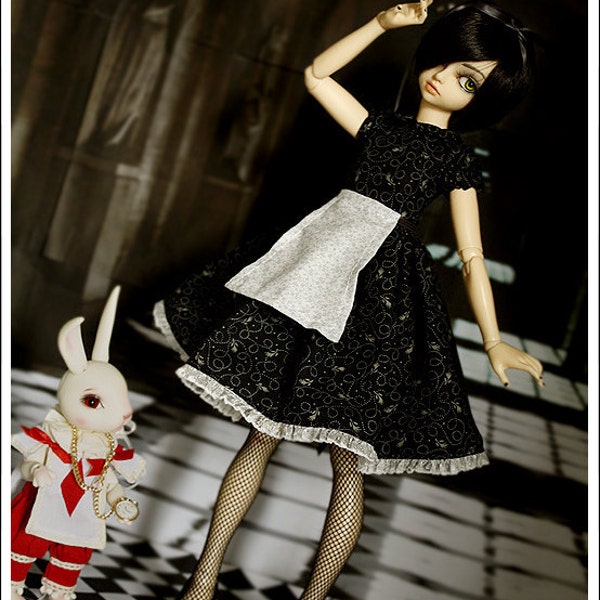 Black Alice 42cm bjd pattern collection