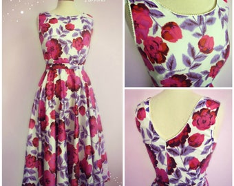 Swell Dame custom-made 1950's 1960’s style dress with open back many fabrics, all sizes