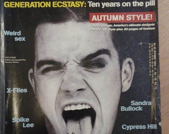 The Face Magazine - Volume 2 - Numéro 85 - Octobre 1995 - Robbie Williams (VG)