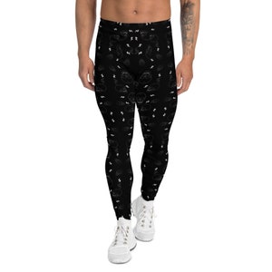 Skeletons and Lightning TheGlamRockers Closet for Musicians - Skinny Pants Meggings
