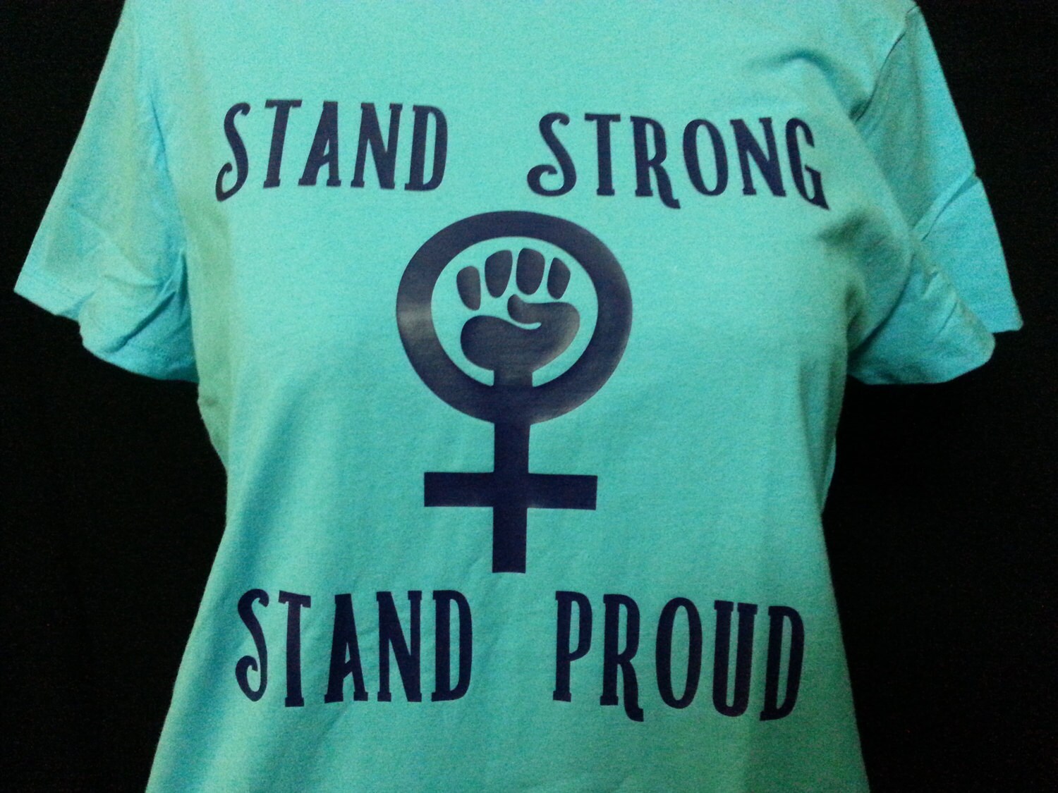 Stand Strong Stand Proud Female Equality Tee All sizes Etsy