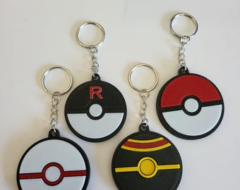 Pokemon Pokeball-sleutelhanger