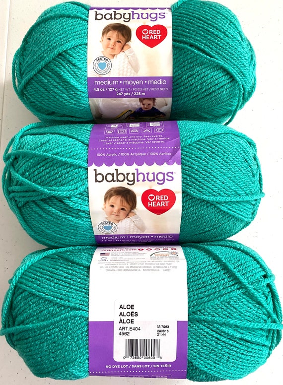 4th Lot of 3 Skein Lot Lion Brand Vanna White Choice Baby Yarn Medium 4  worsted Acrylic Knitting Crochet DISCONTINUED