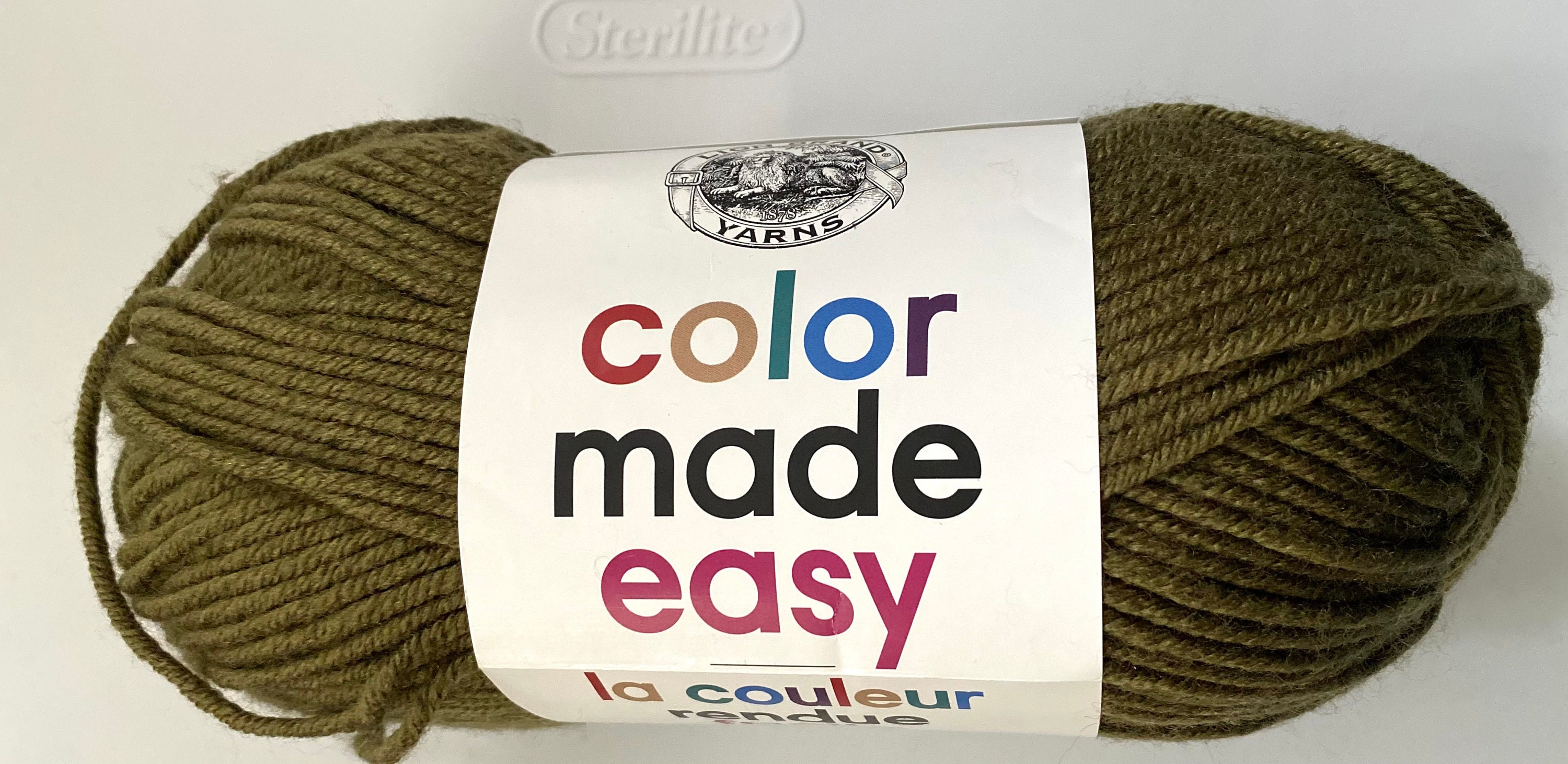 Lion Brand COLOR MADE EASY Yarn 5 Bulky Chunky Acrylic 7 Oz Skeins in