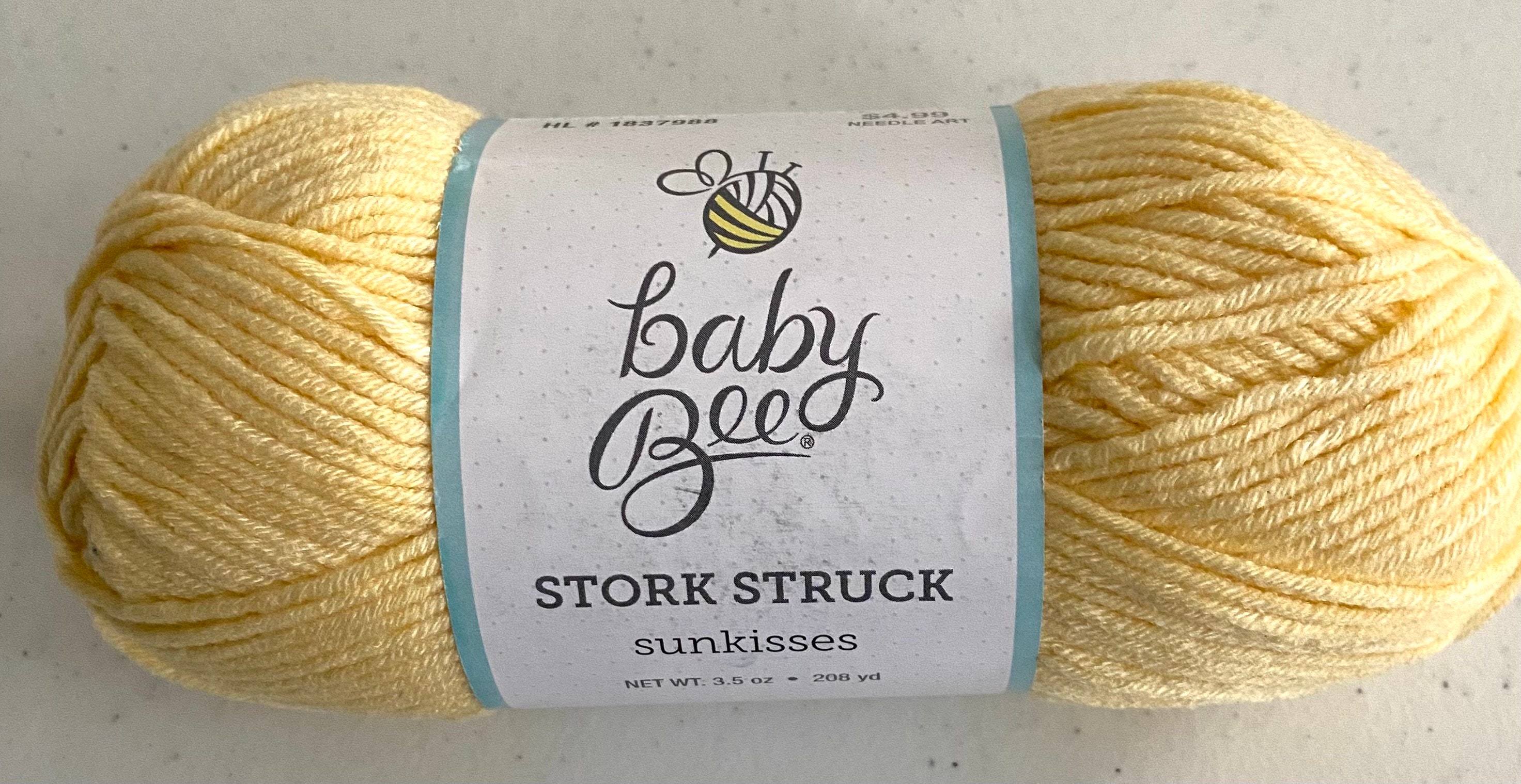 Hobby Lobby Baby Bee Stork Struck Acrylic Tencel 100g 208 Yd 4 Medium
