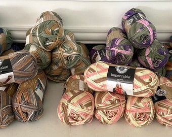 Loops & Threads Impeccable Ombre Yarn, Worsted Weight Acrylic (Discontinued)