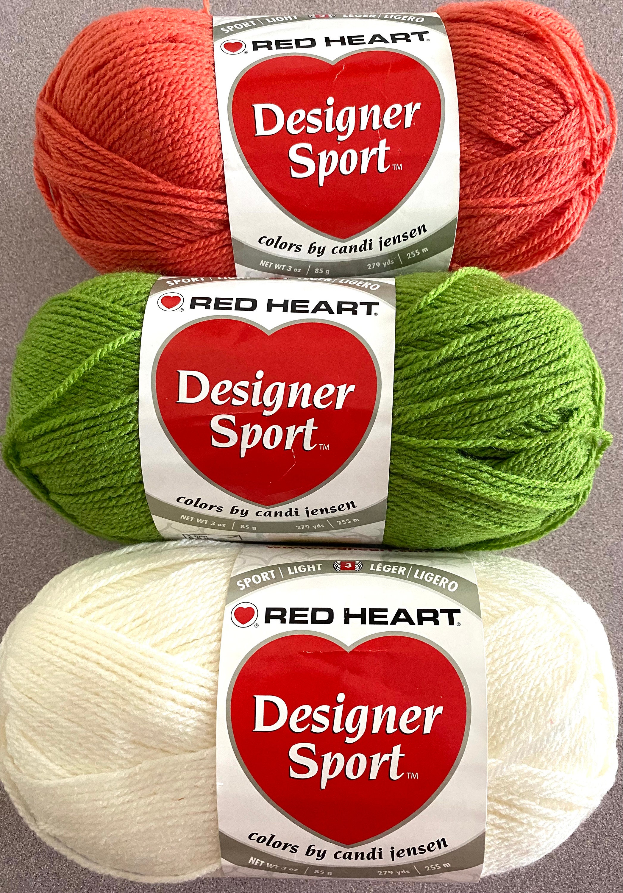 Red Heart SOFT BABY TWINKLE Yarn * 3-COLORS TO PICK FROM* 6 oz. * SOLD PER  SKEIN