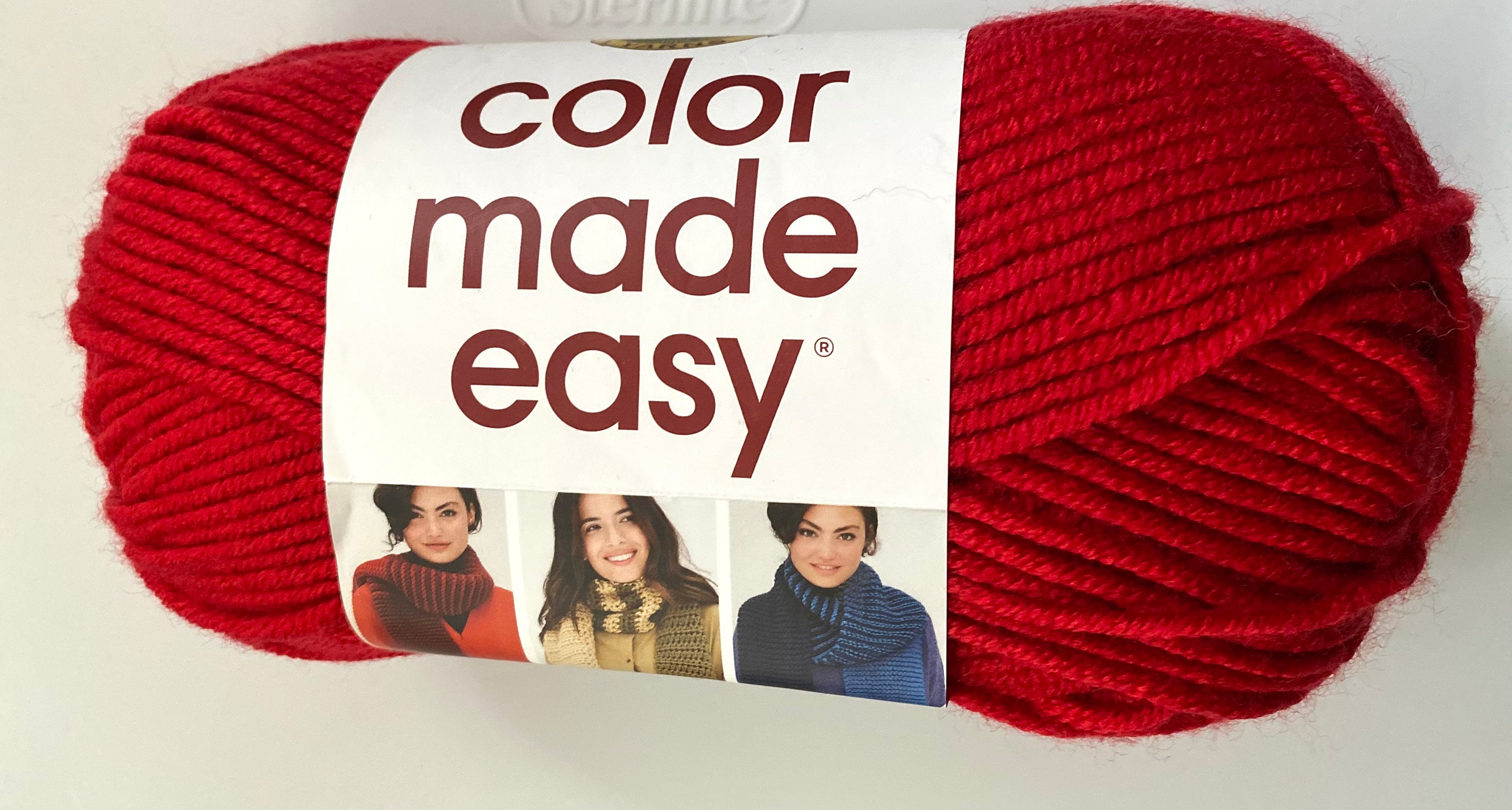 Lion Brand COLOR MADE EASY Yarn 5 Bulky Chunky Acrylic 7 Oz Skeins in