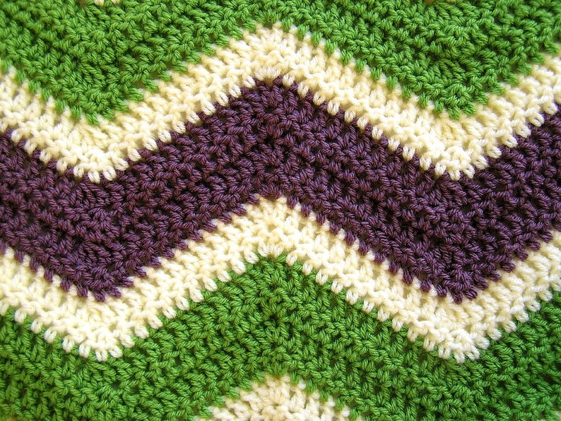 How To Make A Zig Zag Crochet Blanket at Ethel Hunter blog