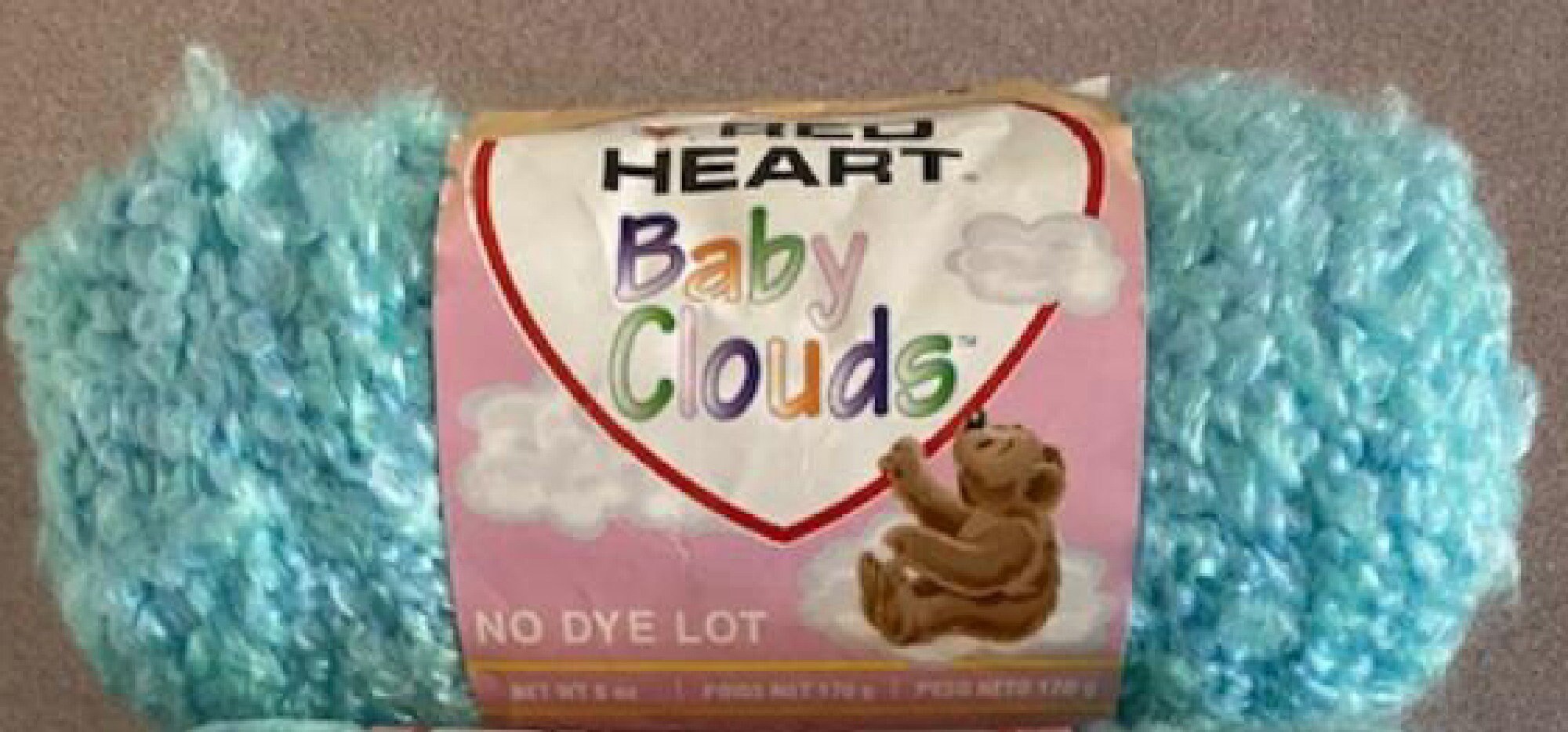 Red Heart Baby Clouds Yarn ASSORTED Multi Colors Acrylic Super Etsy