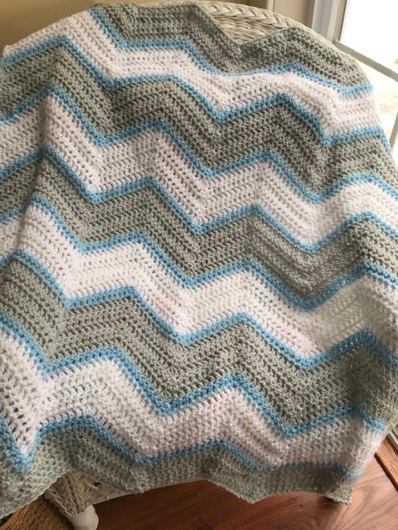 Ganchillo Chevron Zig Zag Ondulacion Bebe Bebe Manta Afgana Etsy Ganchillo Chevron Zig Zag Ondulacion Bebe Bebe Manta Afgana Etsy