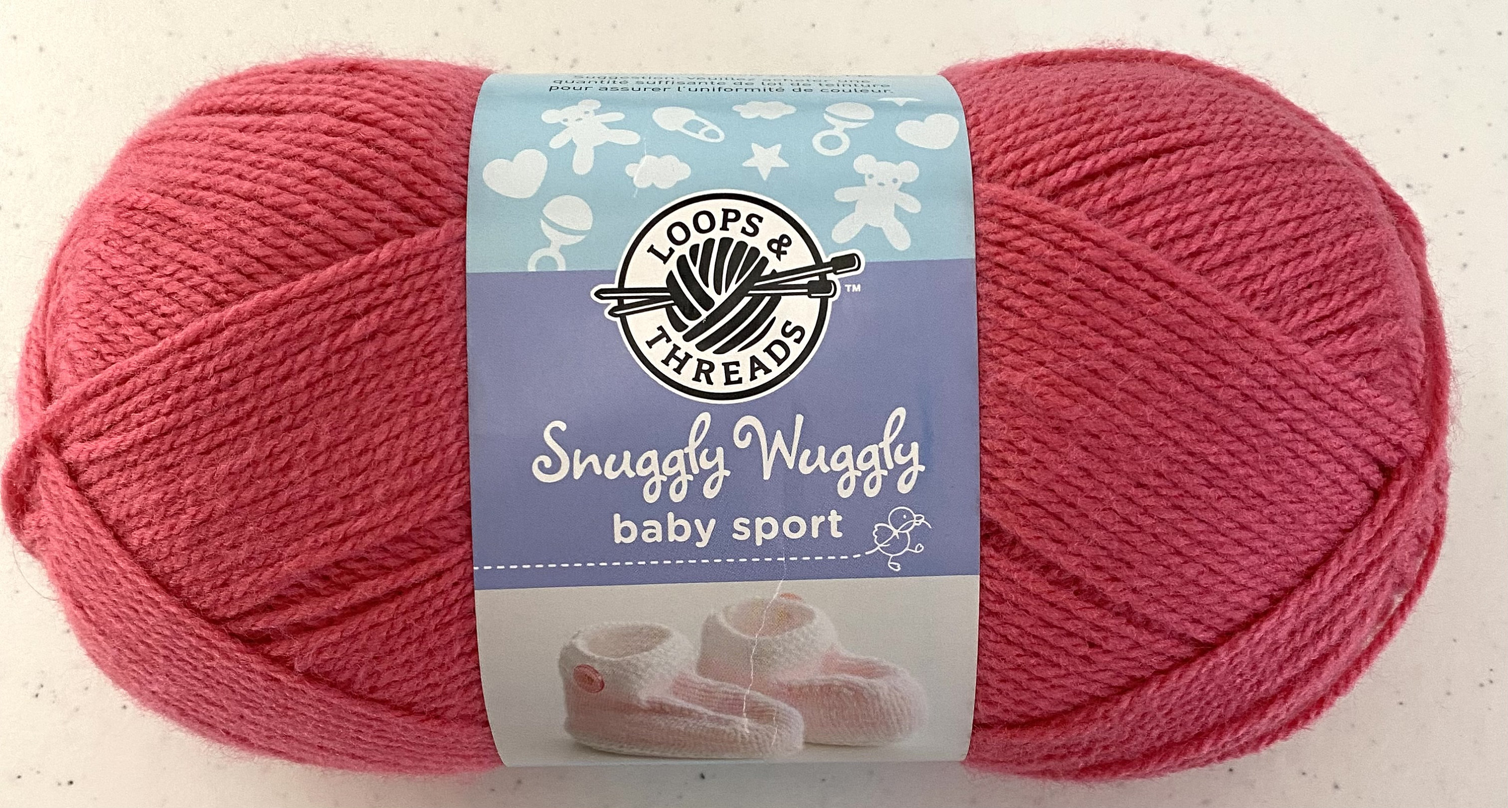 ★orogee★ Tangled Swim Knit BagPink O23BG01PK Loops & Threads Snuggly Wuggly Baby Sport #3 Light DK Yarn 5