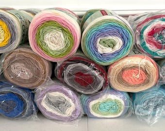 Lof of 3 Cakes PREMIER DK COLORS Yarn Anti Pilling #3 Light Acrylic Assorted Colors