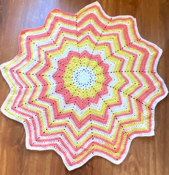 12 Point Star Star Shaped Baby Blanket Crochet Pattern Crochet 12