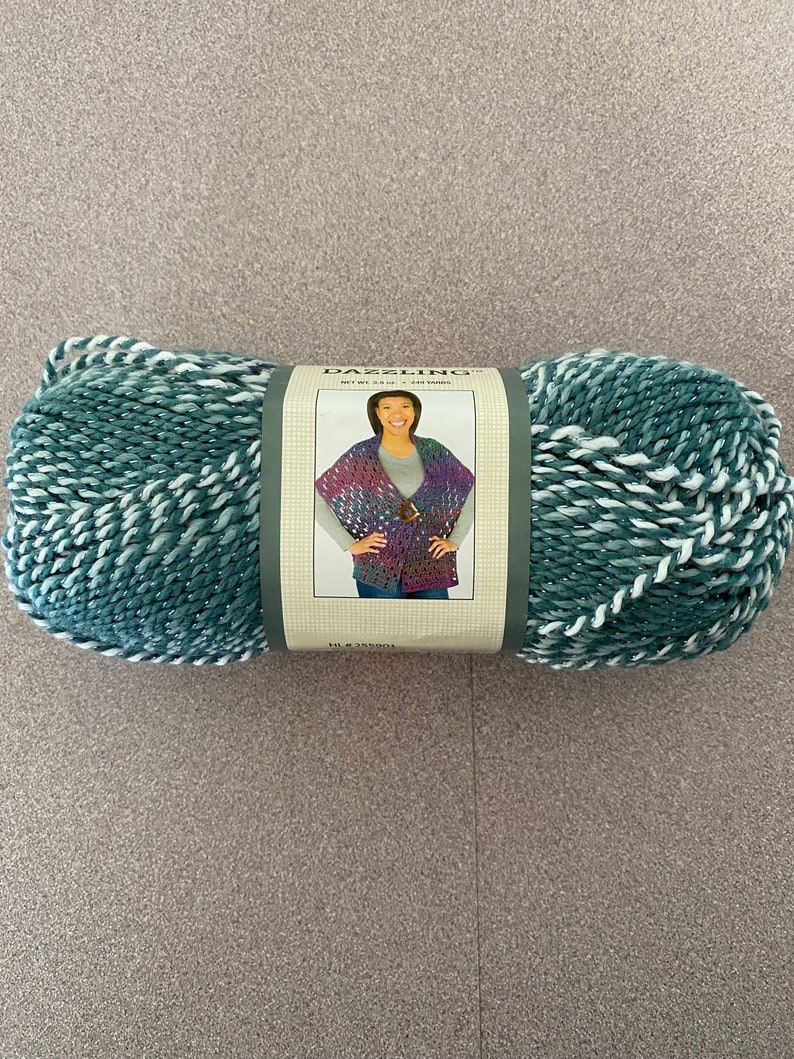 Hobby Lobby Yarn Bee DAZZLING Yarn Assorted Colors Self Etsy