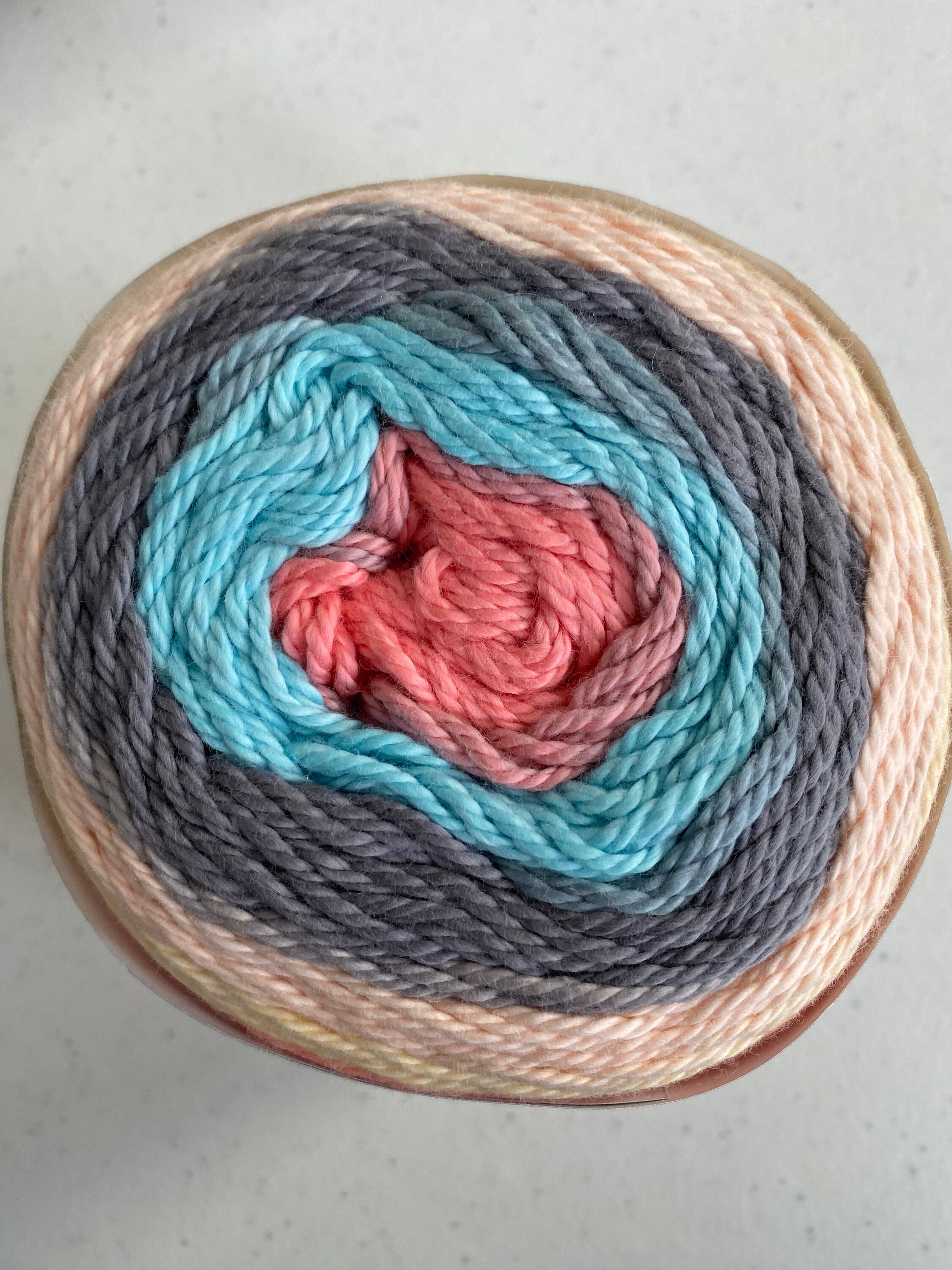 Timgle 5-Pack Cake Yarn – Ombre Flower Multicolor For Crochet & Knitting