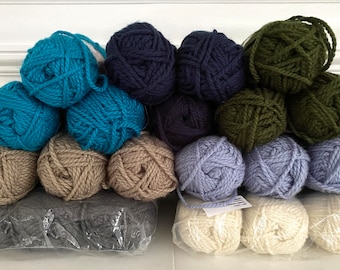 Loops & Threads Charisma Yarn, Bulky Chunky Acrylic, 3 Skeins, DISCONTINUED