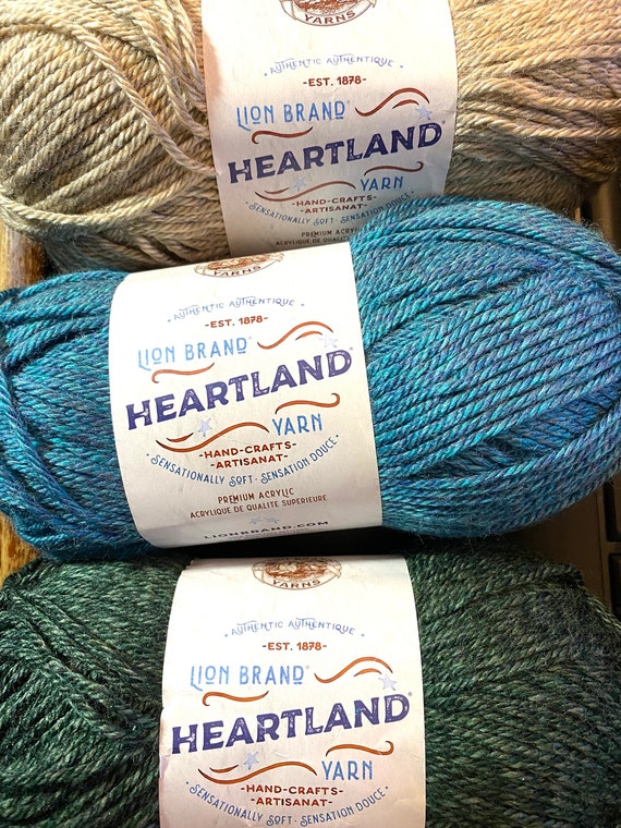 Lion Brand Heartland Yarn [Yarn Review] - At Yarn's Length