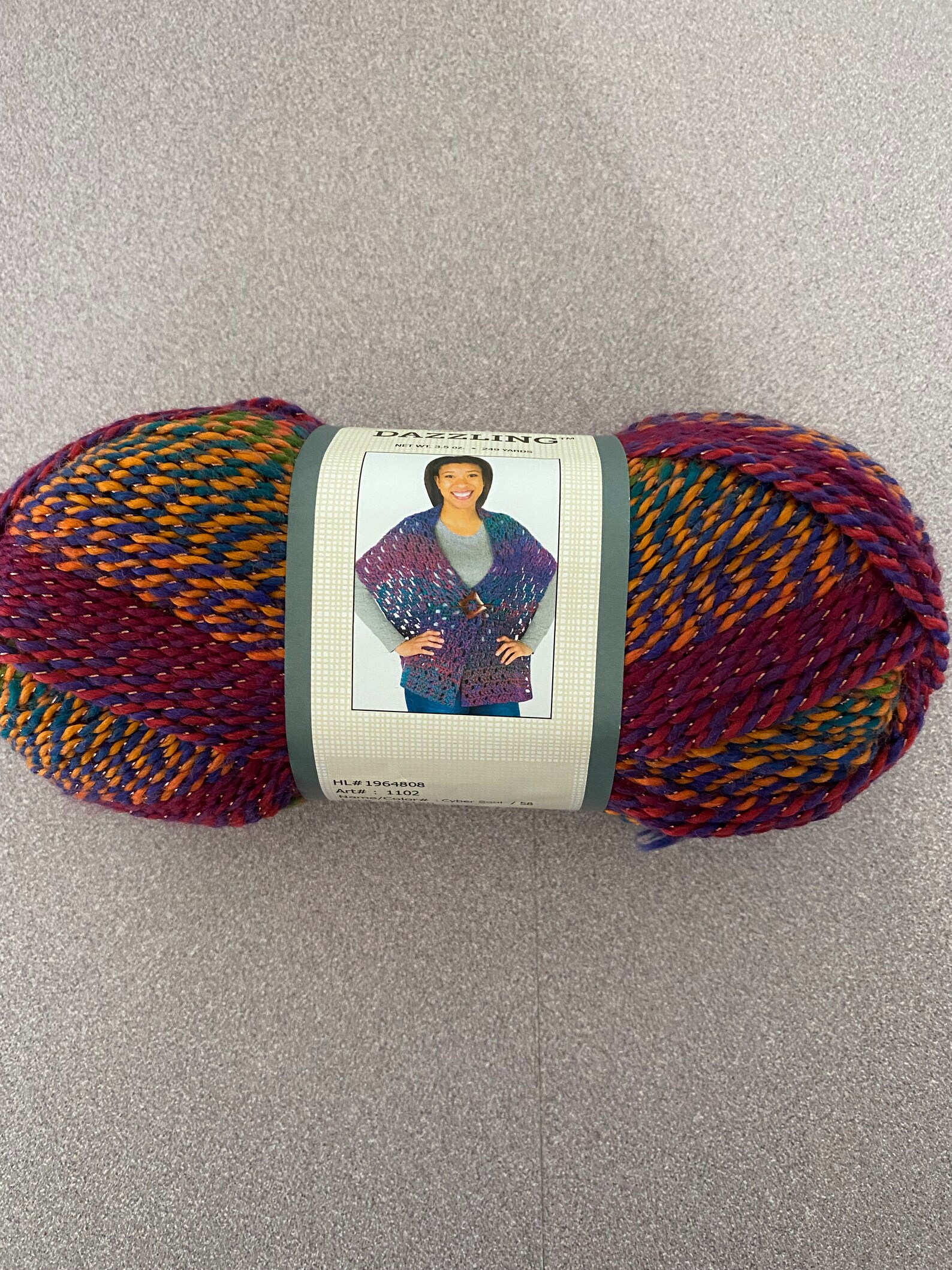 Hobby Lobby Yarn Bee DAZZLING Yarn Assorted Colors Self Etsy