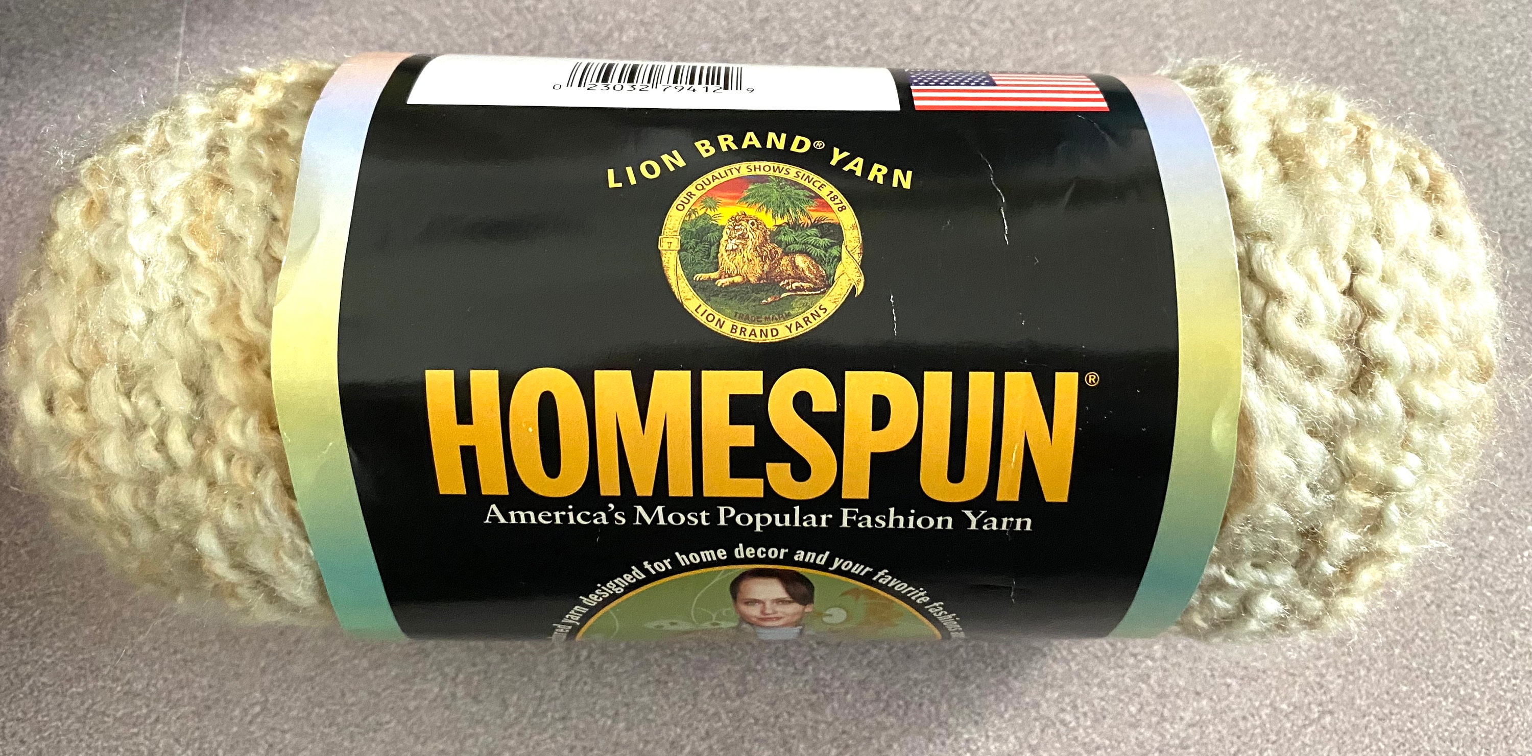 Hilos Para Tejer Crochet Lion Brand Yarn 790-220 Homespun Ovillo De Lana,  Lagoon, 6 Oz (, image size:3000x1482