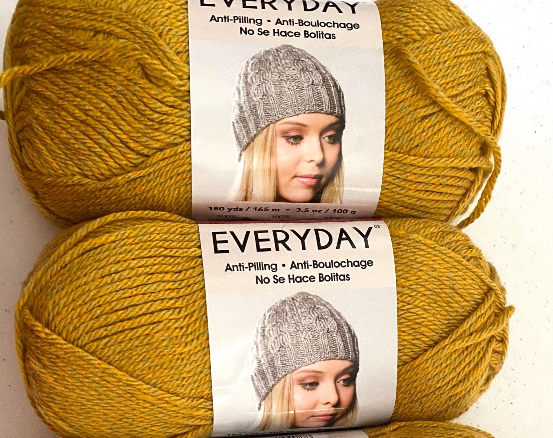 Gomitolo Di Lana Premier Yarns Deborah Norville Collection Everyday Solid – 100% Acrilico, 185 M, Peso 4, Multicolore