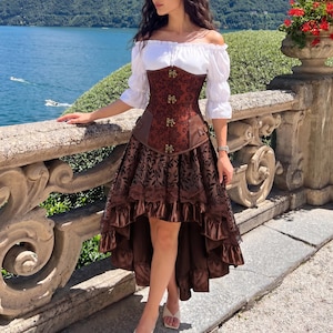 brown pirate dress Velvet US Shoe Size:10