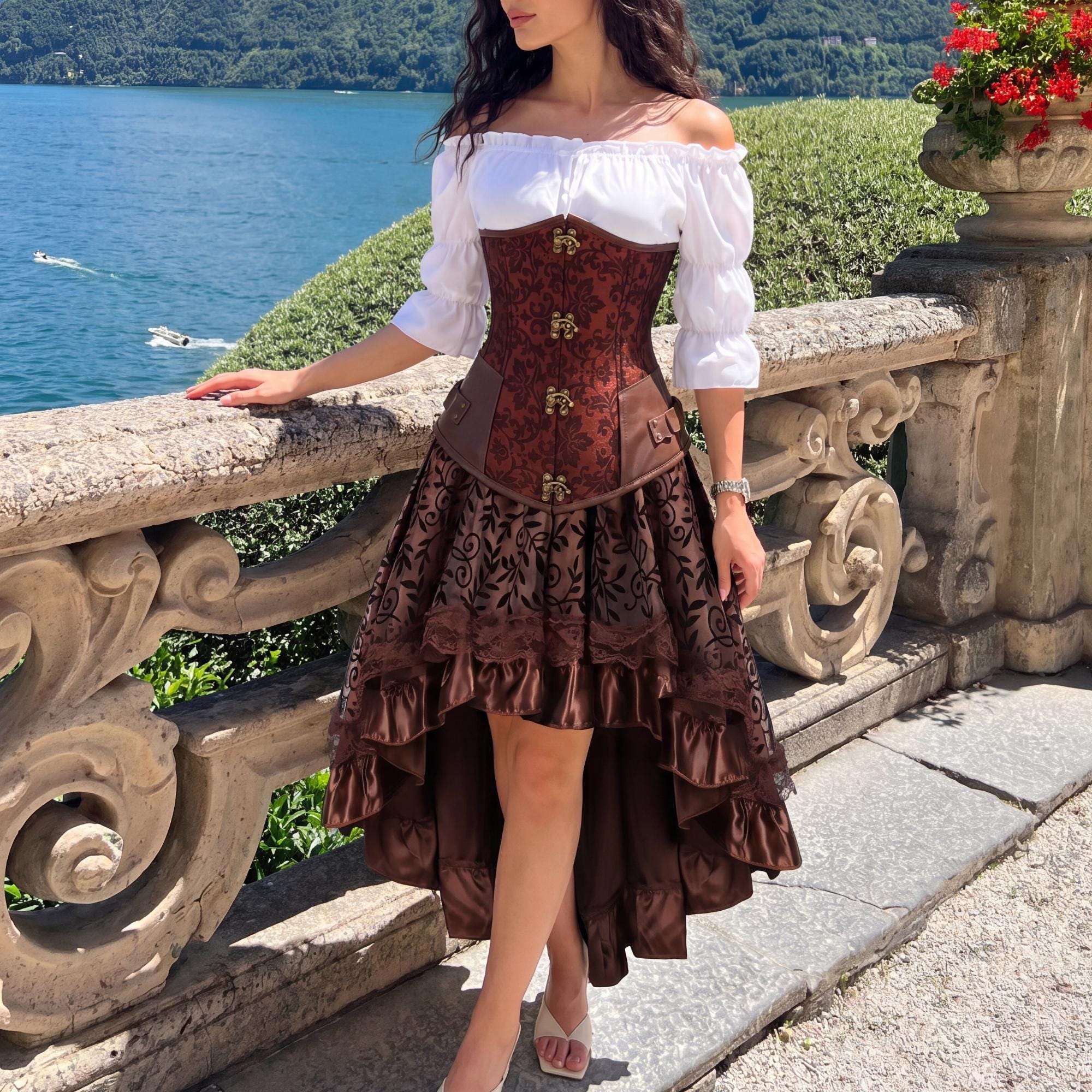 v cut formal dress Nox Anabel F1568 Prom Beaded Neck Long Color:PF festive styles bristle clothes brush to sissyaki Products for Sale