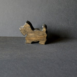 Miniature Scottie Scottish Terrier Wood  Shelf Sitter