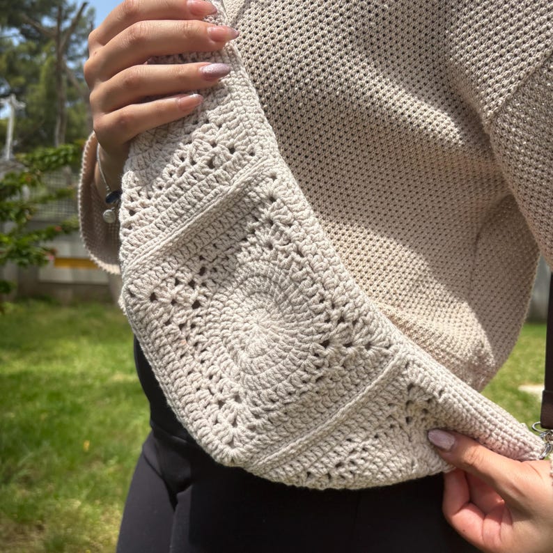 Crochet Granny SquarePack Pattern: Waist Bag Sewing Tutorial Etsy