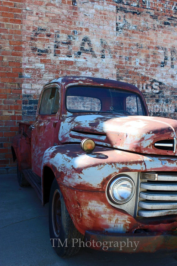 Vintage Ford Truck Photography Old Truck Photo Ford Vintage Photography Fine Art Photography
