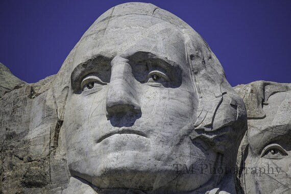 George Washington Mount Rushmore Washington Mt Rushmore Etsy