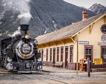 Silverton Train Christmas 2022 Durango Silverton Train Silverton Steam Engine Narrow | Etsy Uk