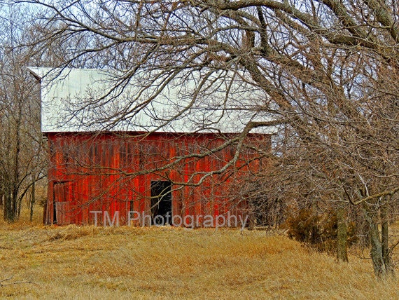 Old Barn Photo Old Barns Landscape Photography Barn Etsy