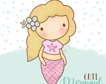 Imágenes prediseñadas de sirena, Mermaids Clip Art, Mermaid Clipart, Mar, Océano, Pez, imágenes prediseñadas, Sirena Linda