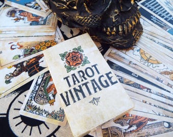 Vintage Tarot Cards Classic Tarot Cards Vintage Dark Classic Tarot Deck Fortune Telling Guidebook