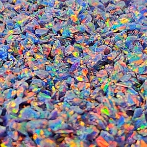 Crushed Opal, Lunar Gray, (1 gram)