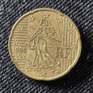 【アンティーク】France フランス 記念コイン 1999年 Euro 硬貨 1999年 2ユーロ硬貨 フランス - 記念収集通貨 - Etsy 日本