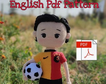 Football Player Doll Pdf Pattern