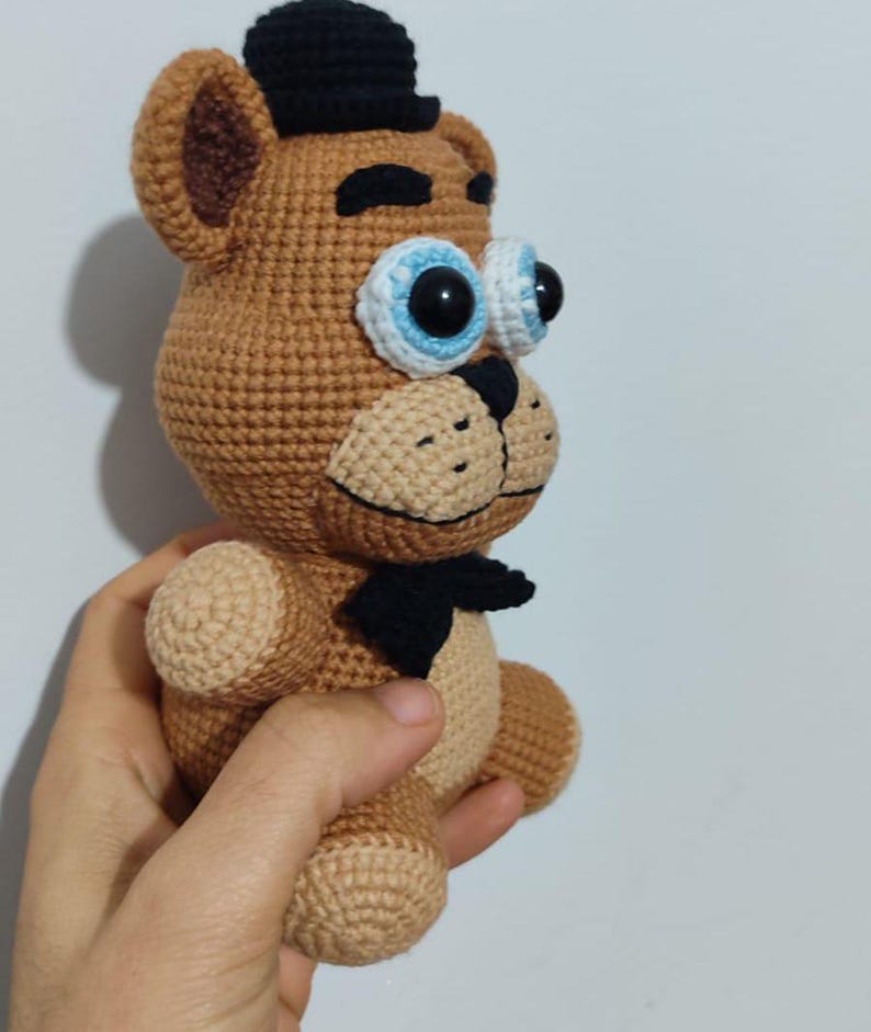Five Night at Freddy’s CROCHET PATTERN, Glamrock Freddy Fazbear - Etsy