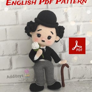 Charlie Chaplin Doll - Etsy Charlie Chaplin Doll - Etsy