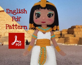 Patrón de crochet de Cleopatra