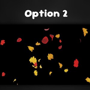 Falling Leaves Stinger Transition for Streamers,obs,twitch,youtube,kick ...