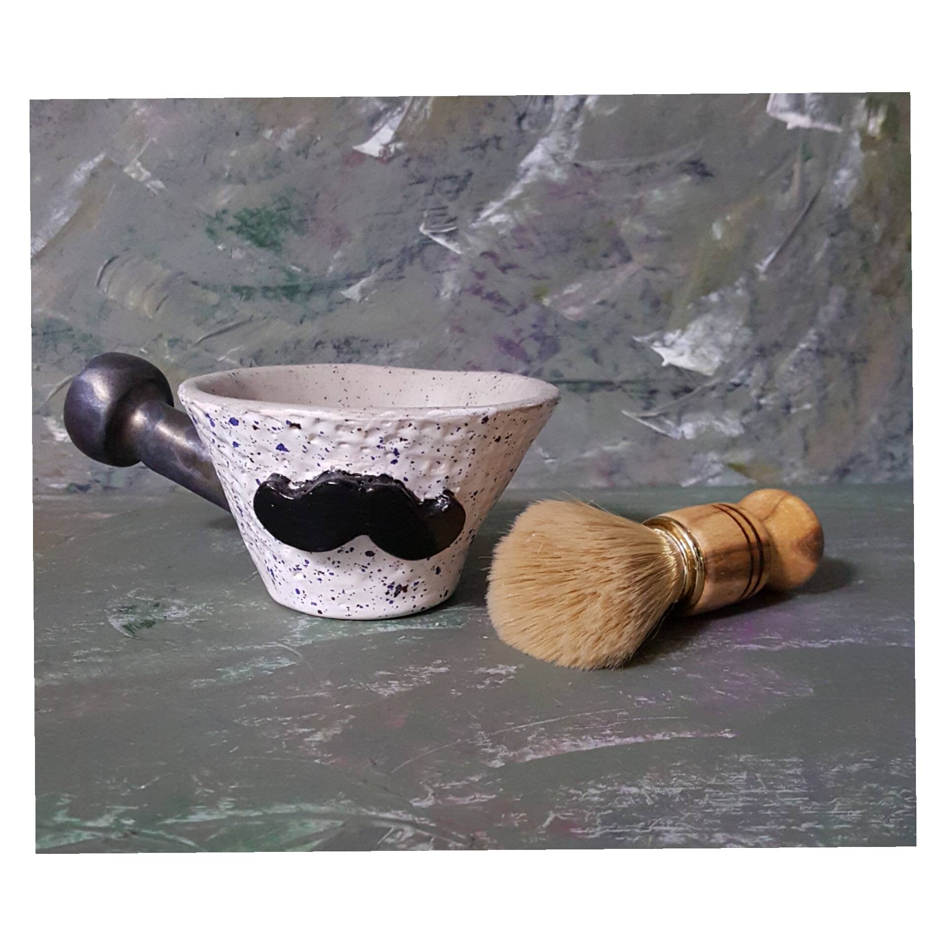 Traditional Wet Shaving Bowl Ceramic Shawing Mug Shaving Cup Etsy